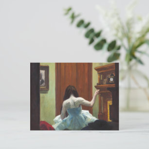 Cartão Postal New York Interior Edward Hopper