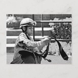Cartão Postal New York Jockey "Manuel Franco"