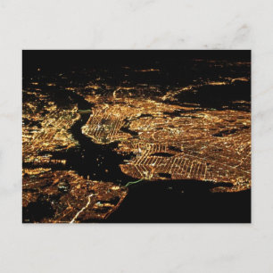 Cartão Postal New York Metro Aerial Postcard