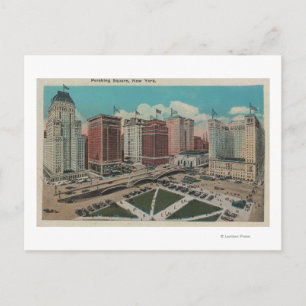 Cartão Postal New York, NY - quadrado de perecimento