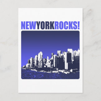 Cartão Postal New York Rocks!