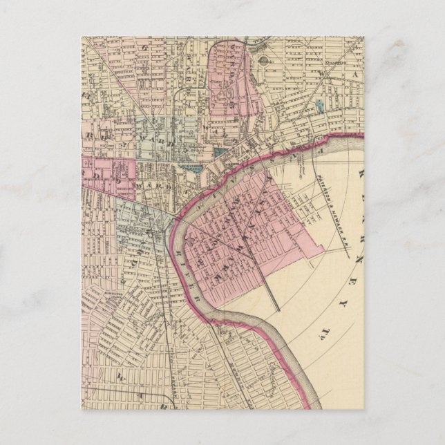 Cartão Postal Newark, NJ (Frente)