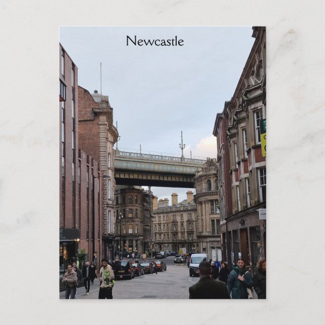 Cartão Postal Newcastle (Frente)