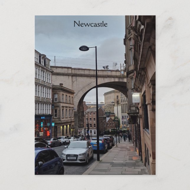 Cartão Postal Newcastle (Frente)