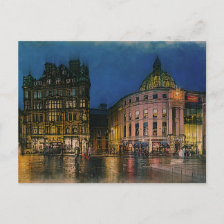 Cartão Postal Newcastle Cidade Inglaterra, Reino Unido