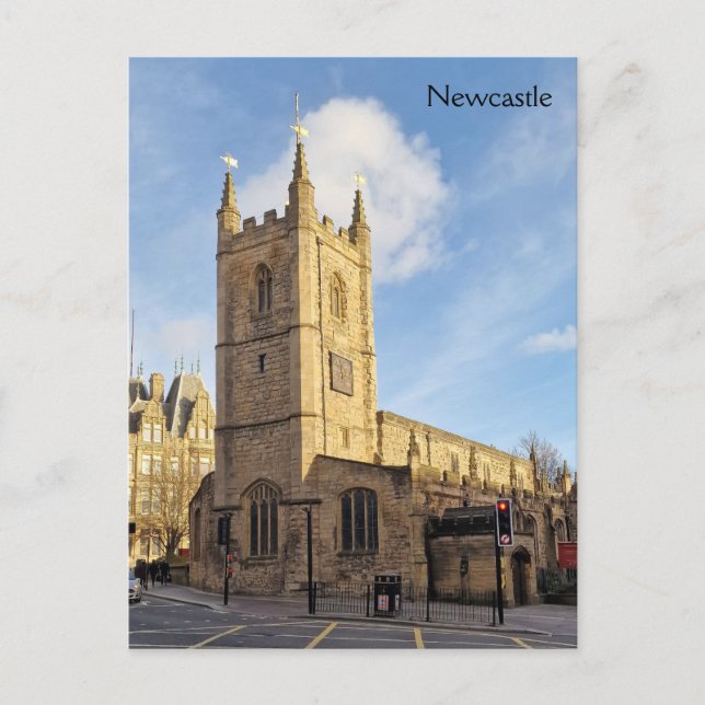 Cartão Postal Newcastle St Anthony o Grande (Frente)