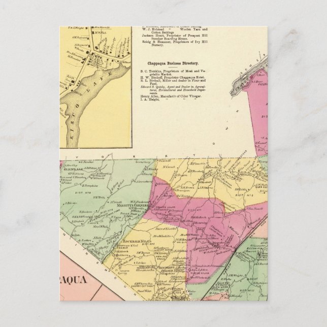 Cartão Postal Newcastle, Town (Frente)