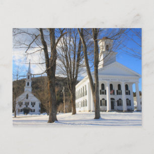 Cartão Postal Newfane Vermont