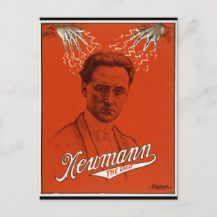 Cartão Postal Newmann, o Mágico Excelente