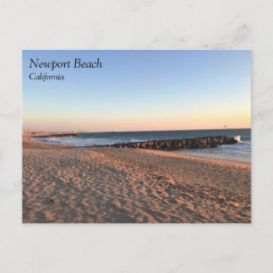Cartão Postal Newport Beach em Sunset, Califórnia