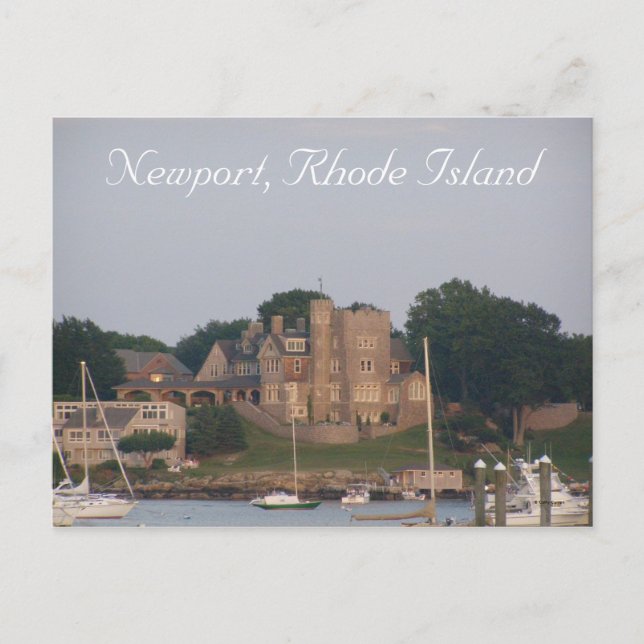 Cartão Postal Newport, Rhode Island (Frente)