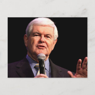Cartão Postal Newt Gingrich
