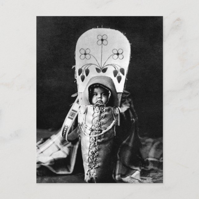 Cartão Postal Nez Perce Baby (Frente)