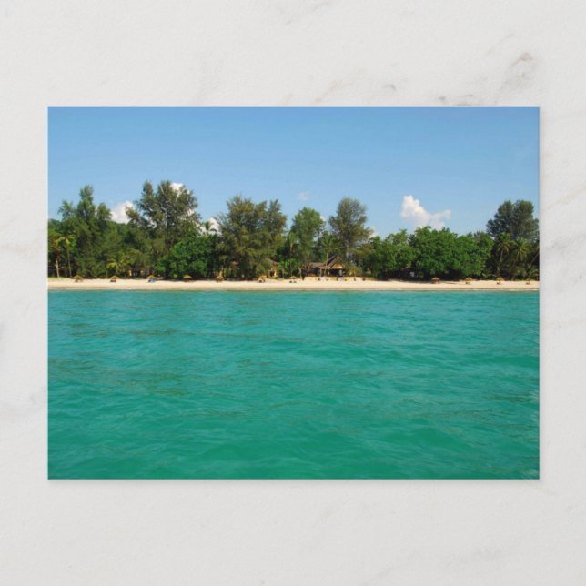 Cartão Postal Ngapali Beach (Frente)