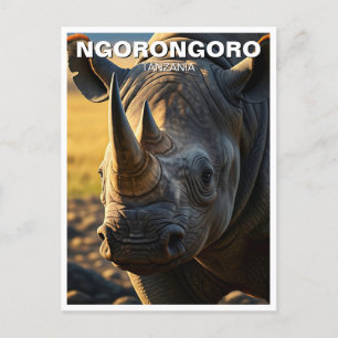 Cartão postal Ngorongoro Crater Tanzânia