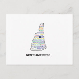 CARTÃO POSTAL NH WORD STATE