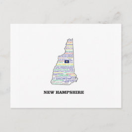 CARTÃO POSTAL NH WORD STATE