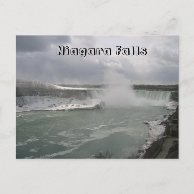 Cartão Postal Niagara Falls (Frente)