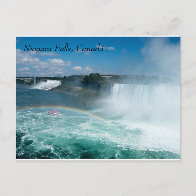 Cartão Postal Niagara Falls (Frente)