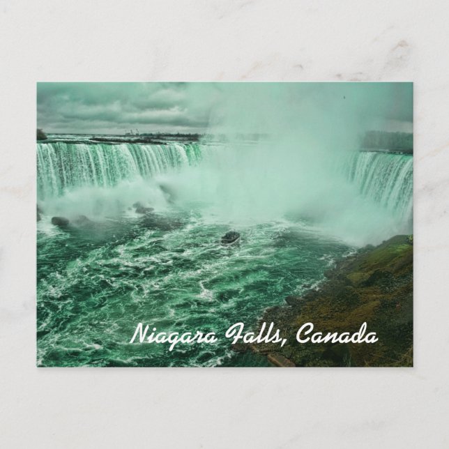 Cartão Postal Niagara Falls (Frente)