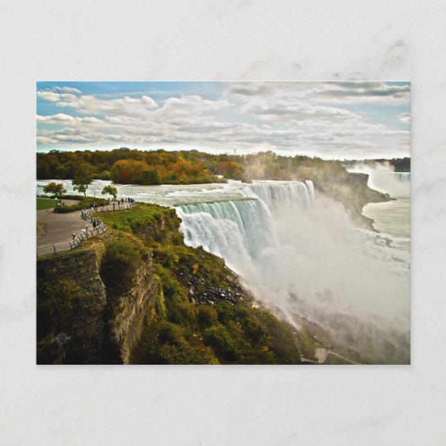 Cartão Postal Niagara Falls (Frente)