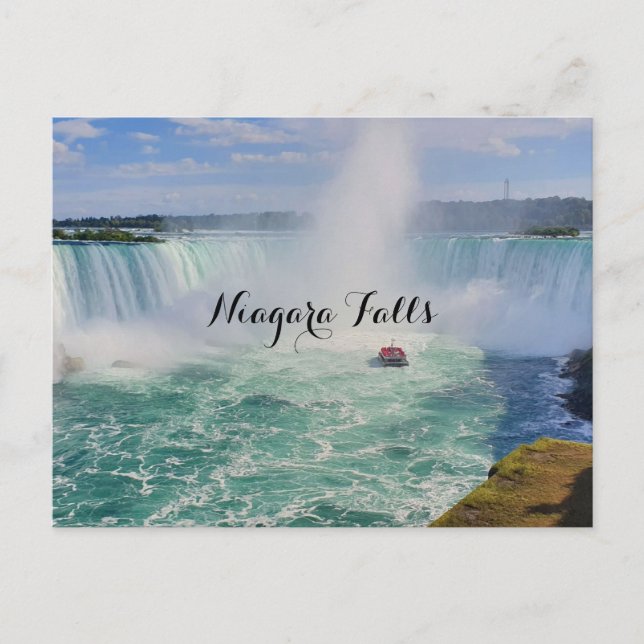 CARTÃO POSTAL NIAGARA FALLS (Frente)