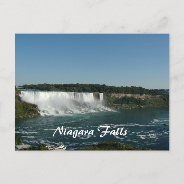 Cartão Postal Niagara Falls (Frente)