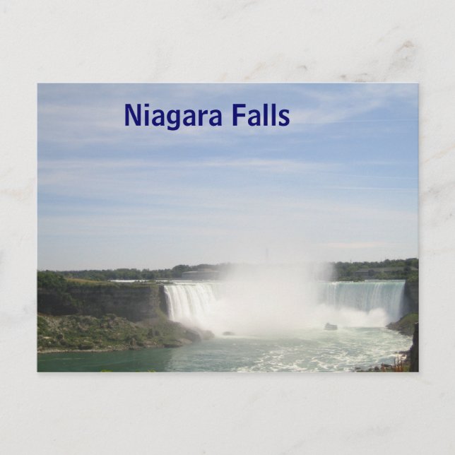 Cartão Postal Niagara Falls (Frente)