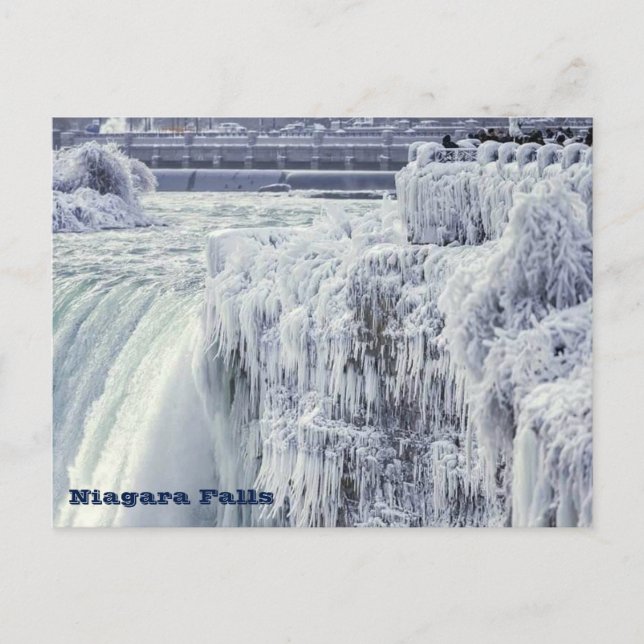 Cartão postal Niagara Falls (Frente)