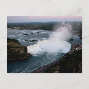 Cartão Postal Niagara Falls: Caixas De Ferradura Canadenses (Aér