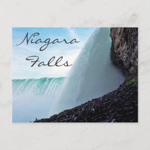 Cartão Postal Niagara Falls Closeup, Nova York