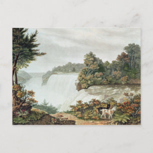 Cartão Postal Niagara Falls, da Ilha de Goat