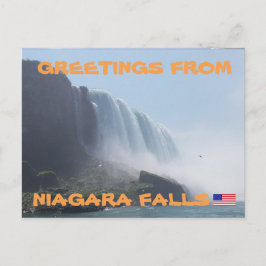 Cartão Postal Niagara Falls New York, EUA