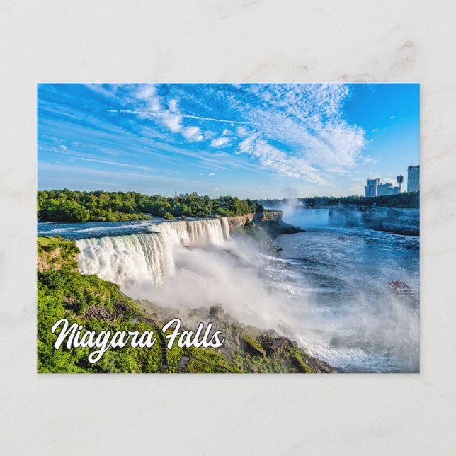 Cartão Postal Niagara Falls, Nova Iorque (Frente)