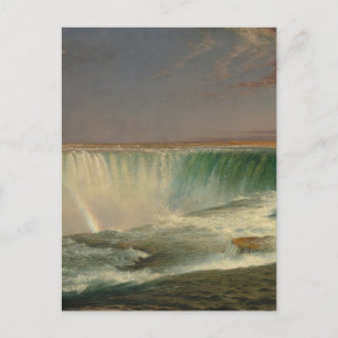 Cartão Postal Niagara Falls por Frederic Edwin Church