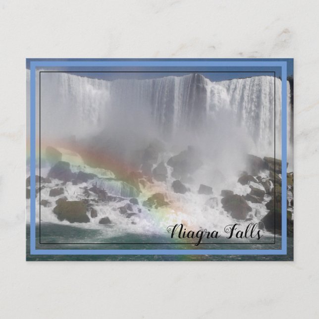 Cartão Postal Niagara Falls Rainbow (Frente)
