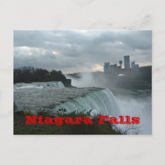 Cartão Postal Niagara Falls (texto)