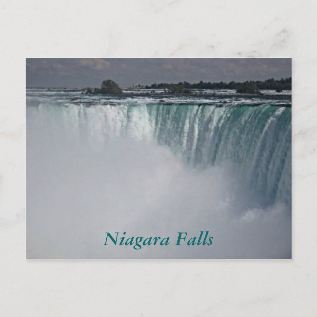 Cartão Postal Niagara Falls Waterfall (Frente)