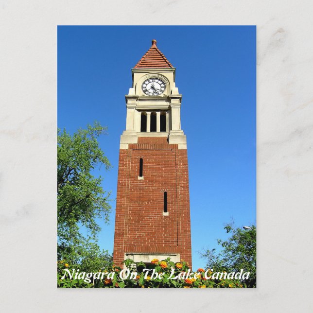 Cartão Postal Niágara No Cartão-Postal Do Lago Canada (Frente)