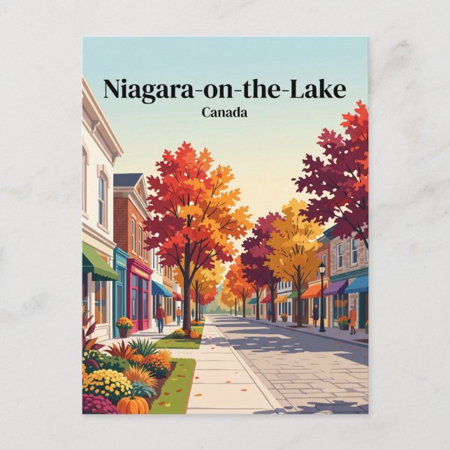 Cartão Postal Niagara-on-the-Lake Canadá (Frente)