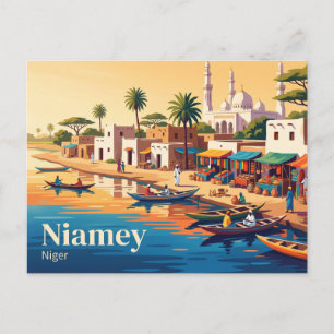 Cartão Postal Niamei, Níger