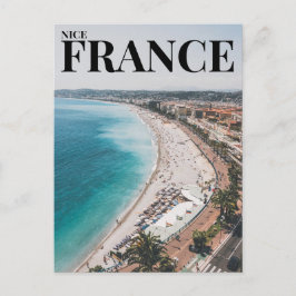 Cartão Postal Nice, France Beach