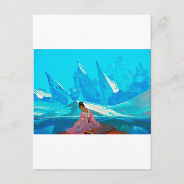 Cartão Postal nicholas roerich (Frente)