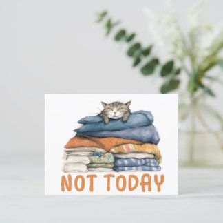 Cartão Postal Nicht heute