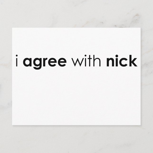 Cartão Postal nick.ai (Frente)