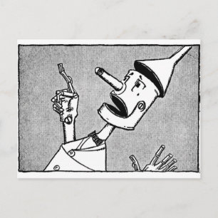 Cartão Postal Nick Chopper, o Tin Woodman