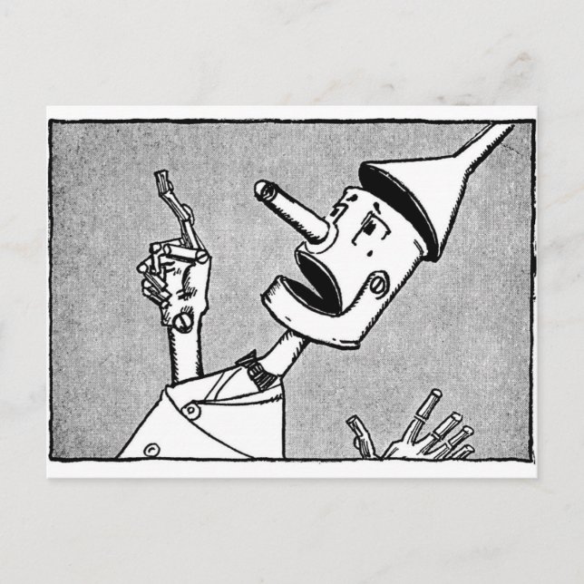 Cartão Postal Nick Chopper, o Tin Woodman (Frente)