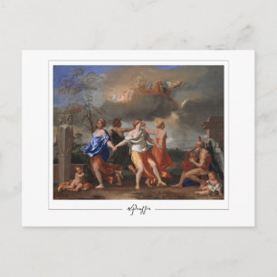 Cartão Postal Nicolas Poussin #124 - Cartão-postal de arte