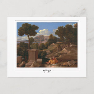 Cartão Postal Nicolas Poussin #250 - Cartão-postal de arte