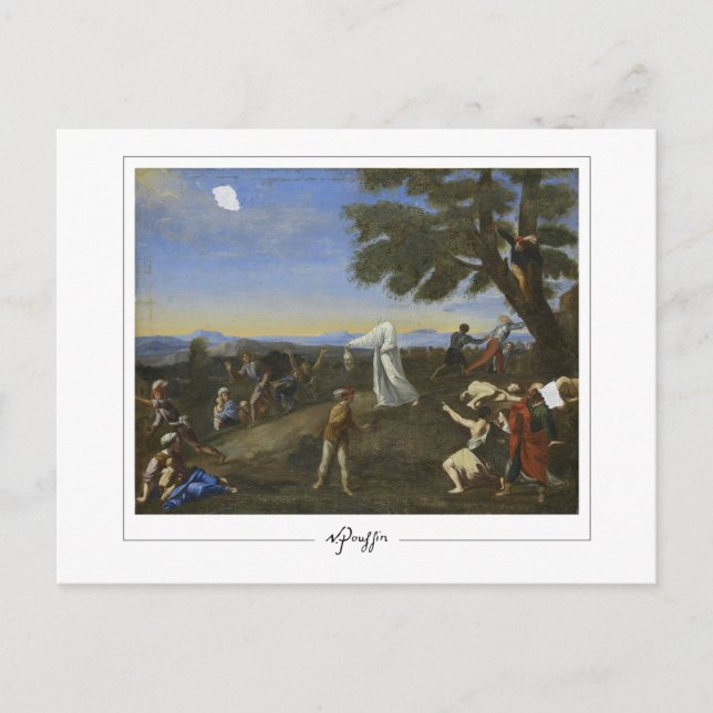 Cartão Postal Nicolas Poussin #295 - Cartão-postal de arte (Frente)